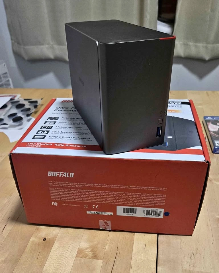Buffalo Linkstation 421e Diskless NAS Enclosure