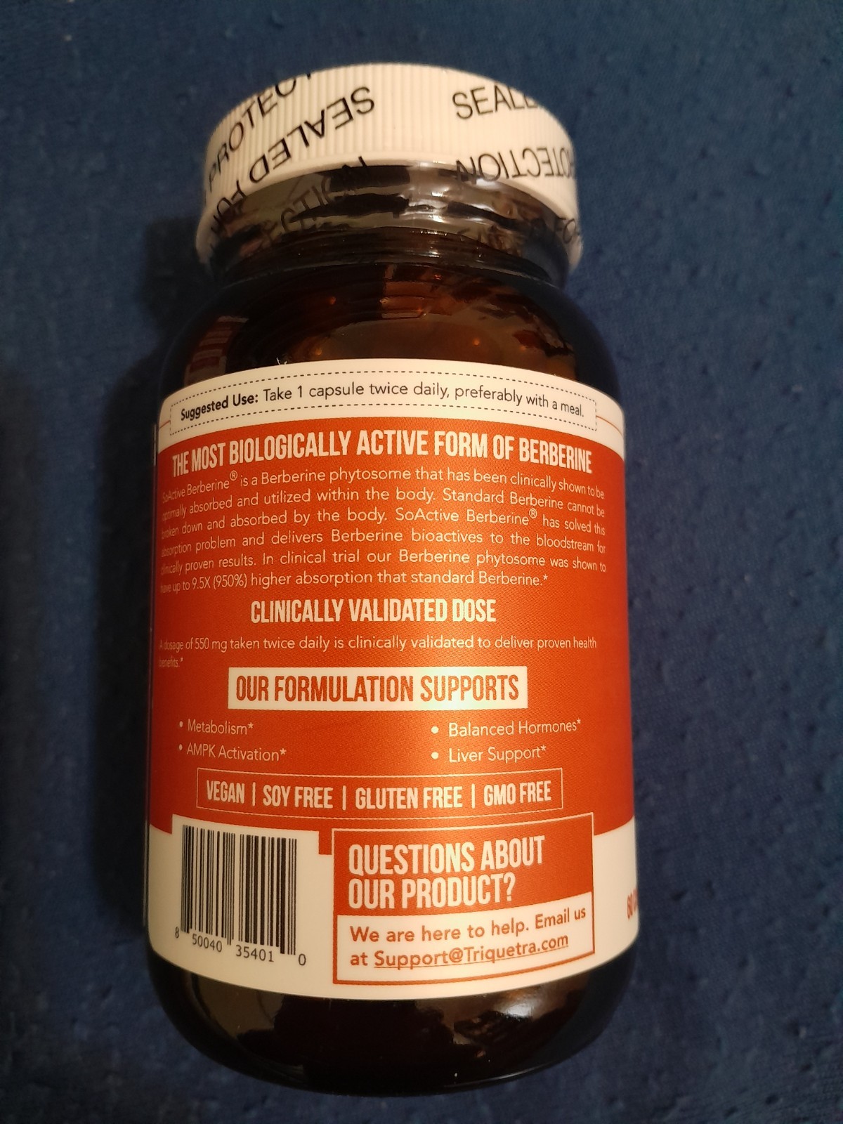 SoActive®, Berberine, 60 Capsules - photo 3