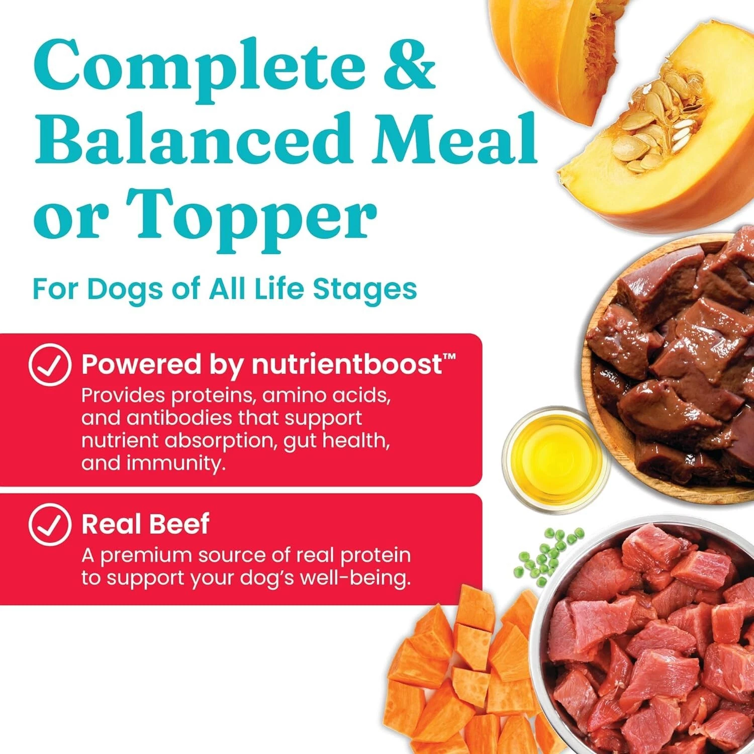 Air Dried Dog Food Toppers - Solid Gold Beef 4oz - photo 4