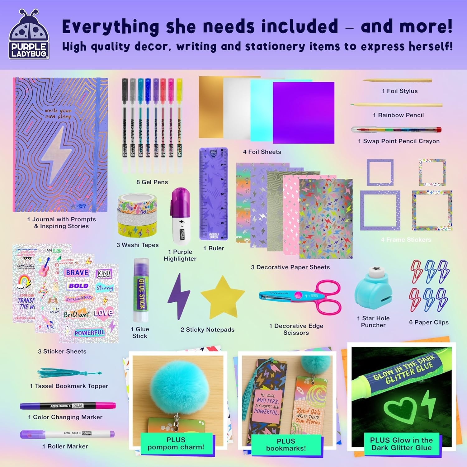 Rebel Girls DIY Journal Kit - Gift for Ages 8-10 - photo 2