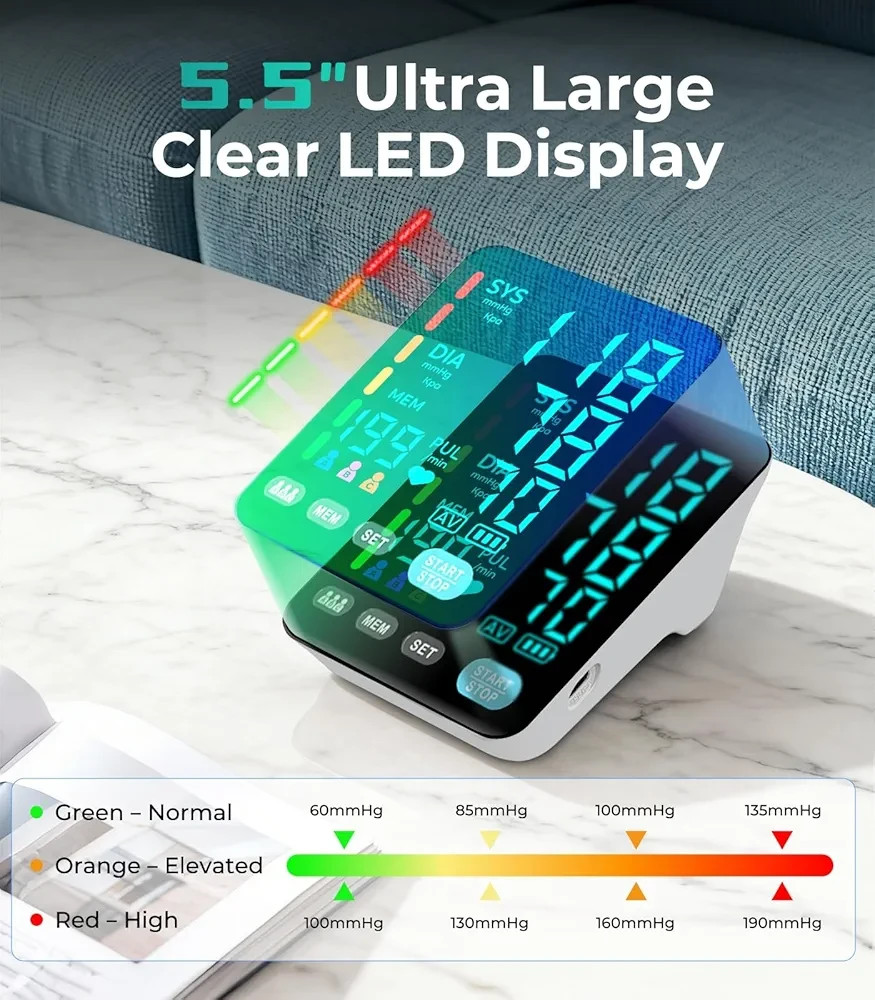 Automatic Upper Arm Blood Pressure Monitor - photo 3