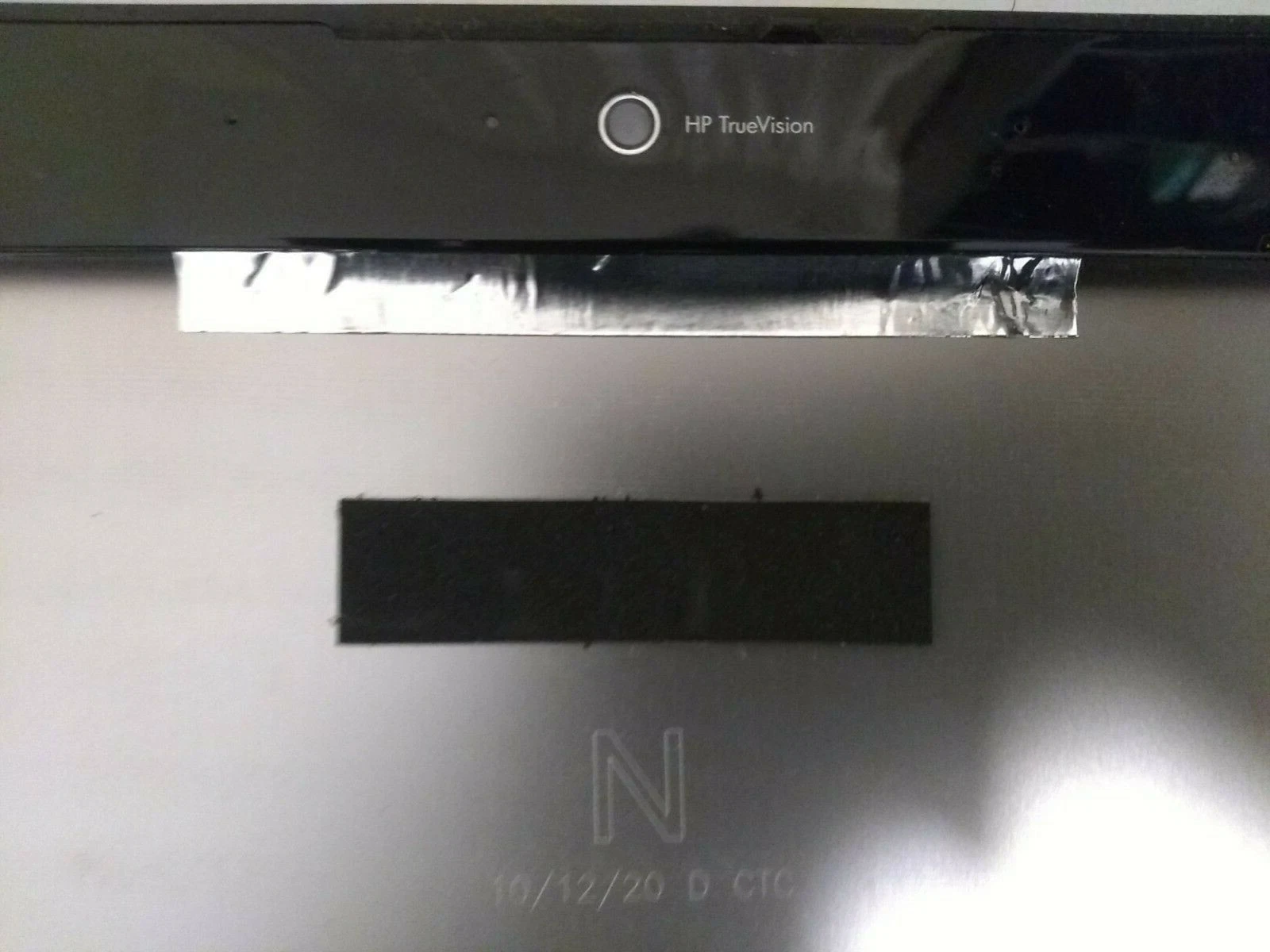 HP DV6-3236NR Laptop Notebook LCD Cover - Silver - photo 4