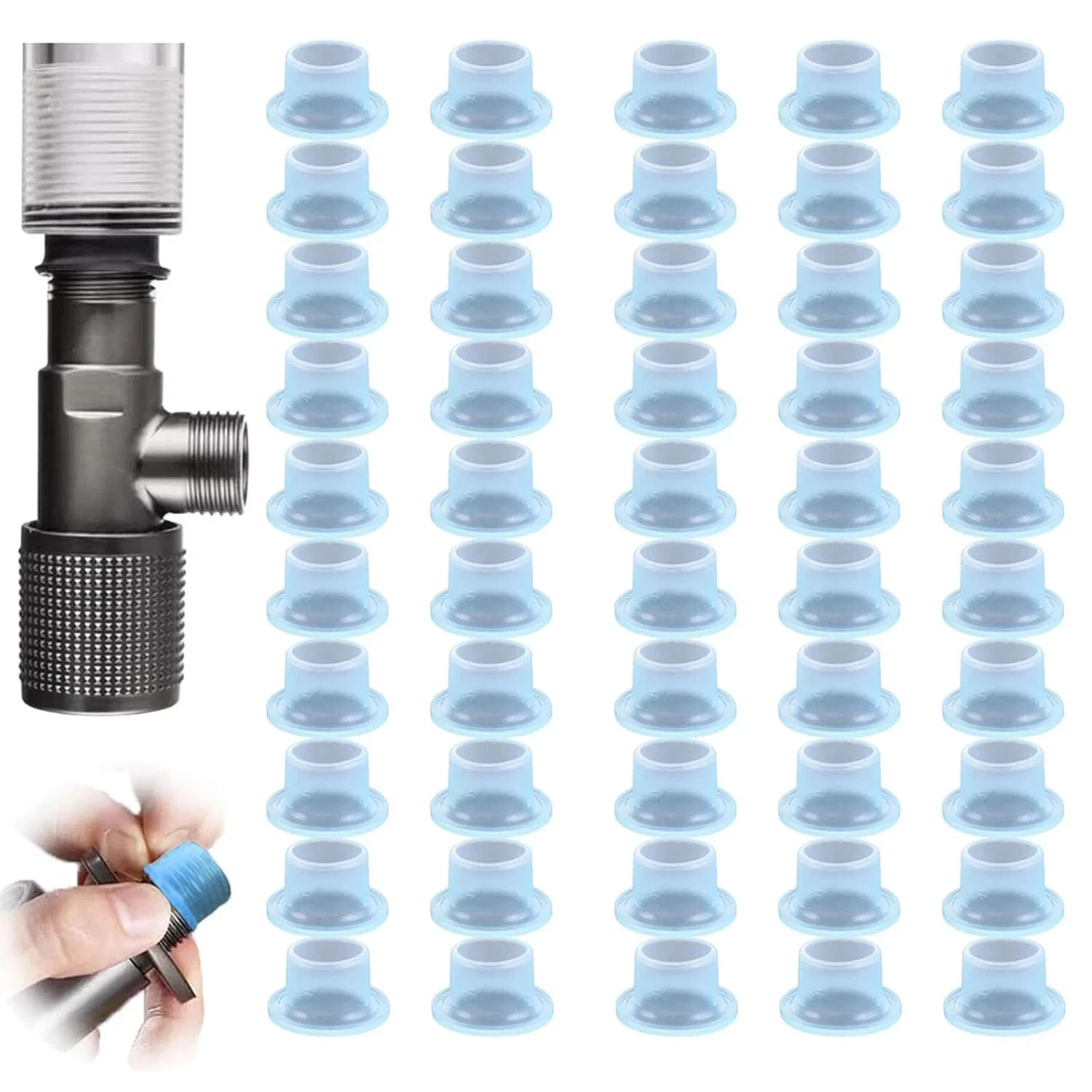 50PCS Faucet Leak Proof Sealing Gasket