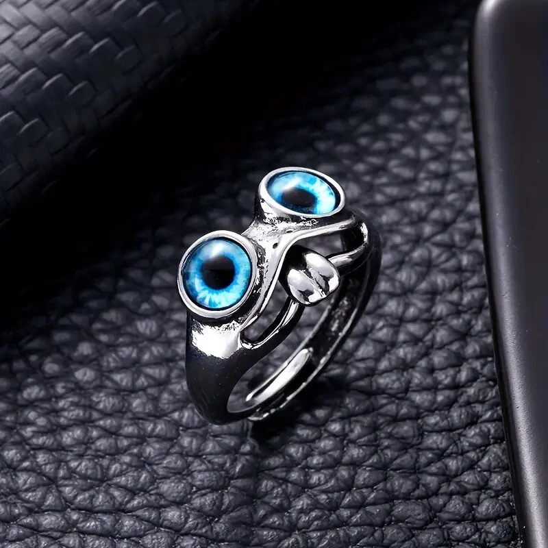 Creative Devil's Eye Frog Adjustable Ring - photo 2