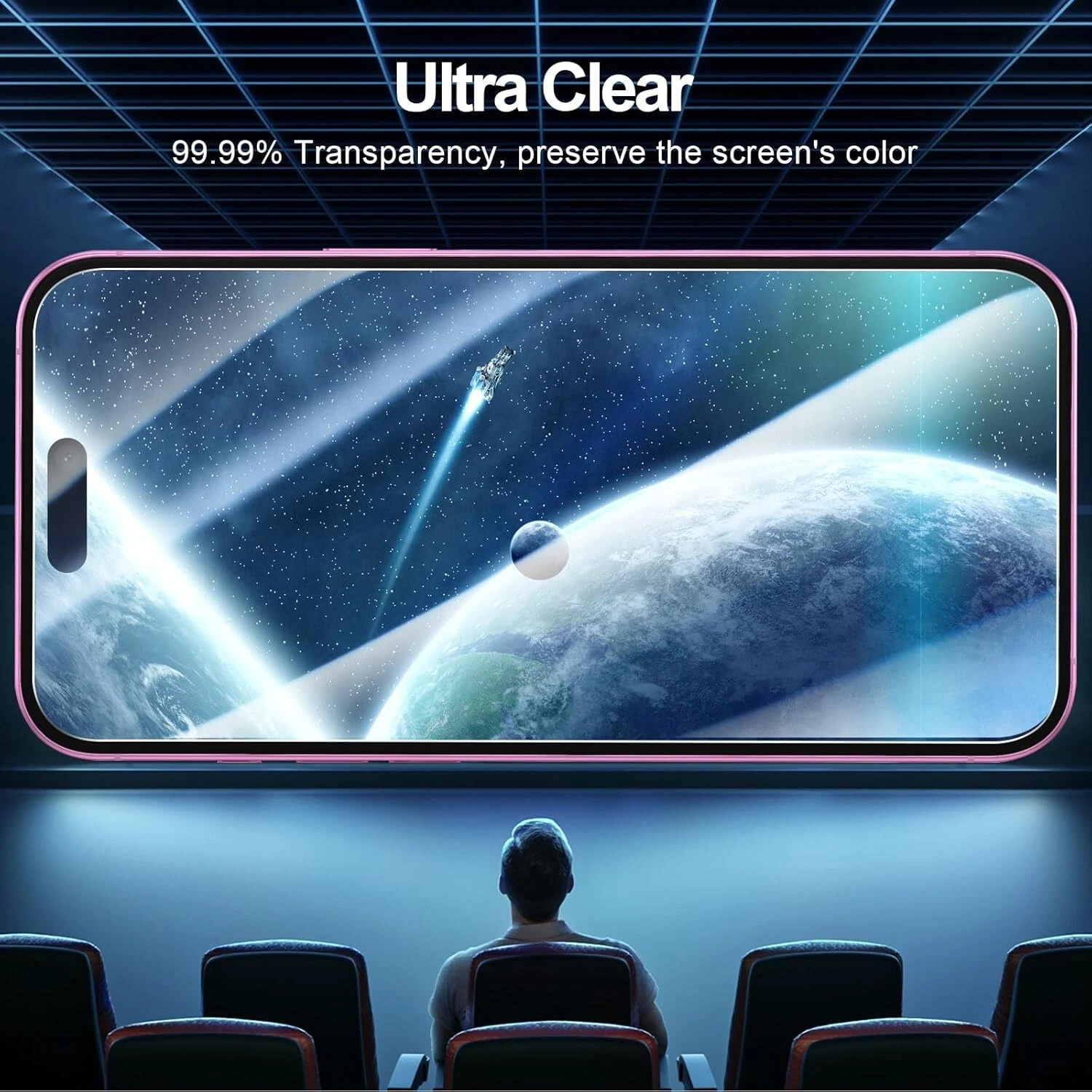 3 Pack Screen Protectors for iPhone 16 Plus (6.7") - photo 4