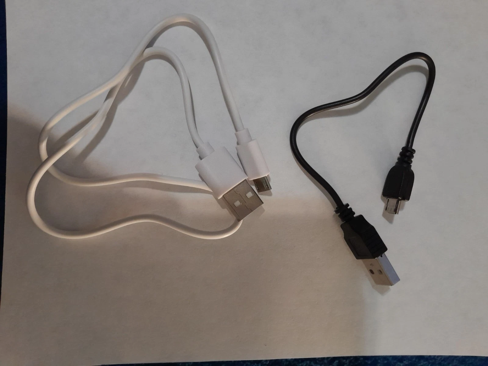 USB 2.0 A Male to Micro B Male 5-pin Data Sync Charger Cable