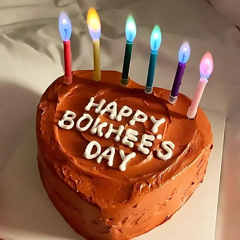 24pcs Colorful Happy Birthday Cake Candles - photo 2