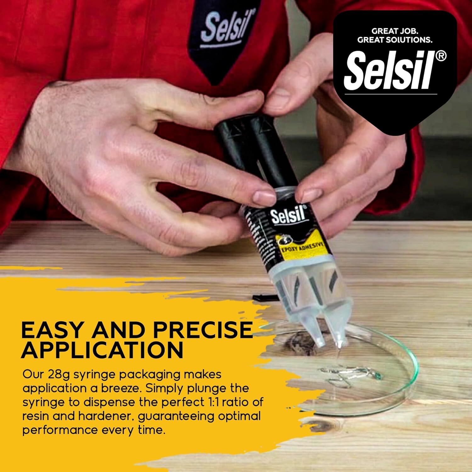Quick Epoxy Adhesive Syringe - photo 4