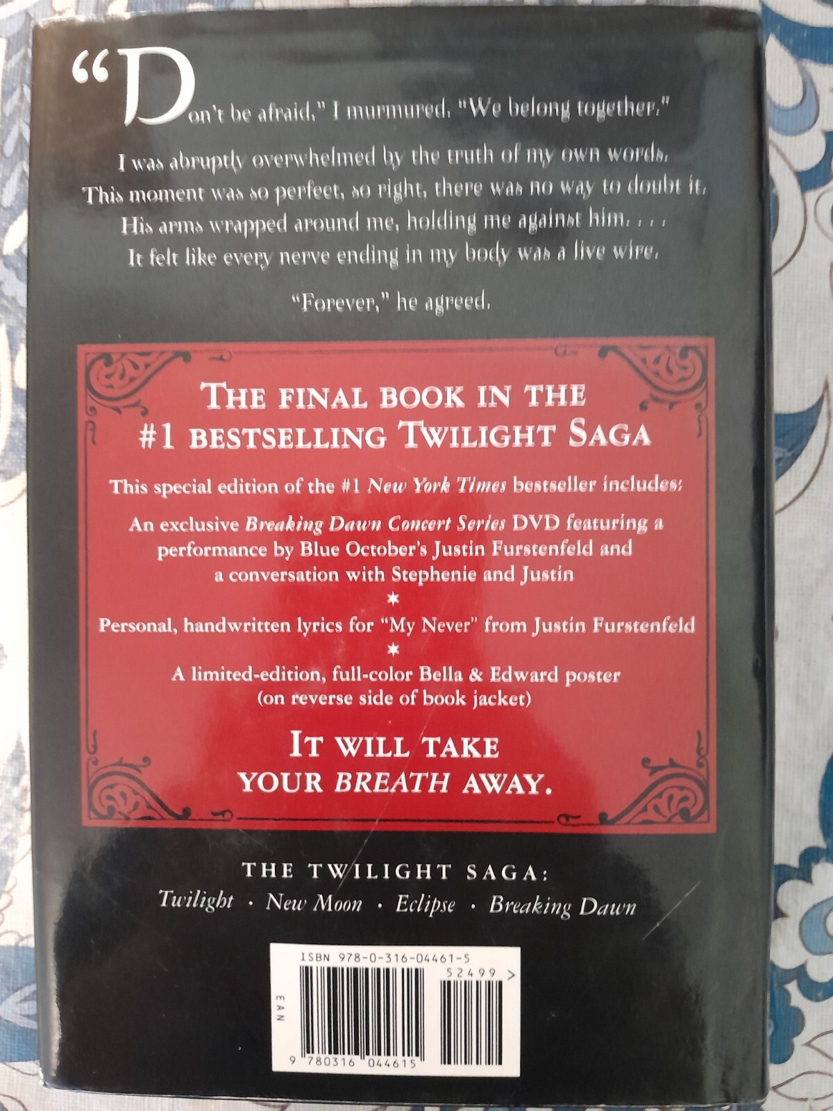 Breaking Dawn: Stephenie Meyer (2009, Hardcover, Special Edition - photo 2
