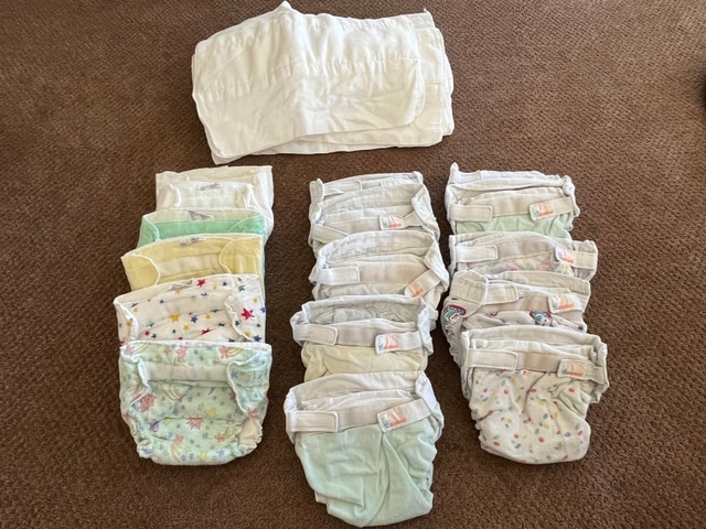 Cloth Diapers - Cuddlers, Kooshies, Prefolds