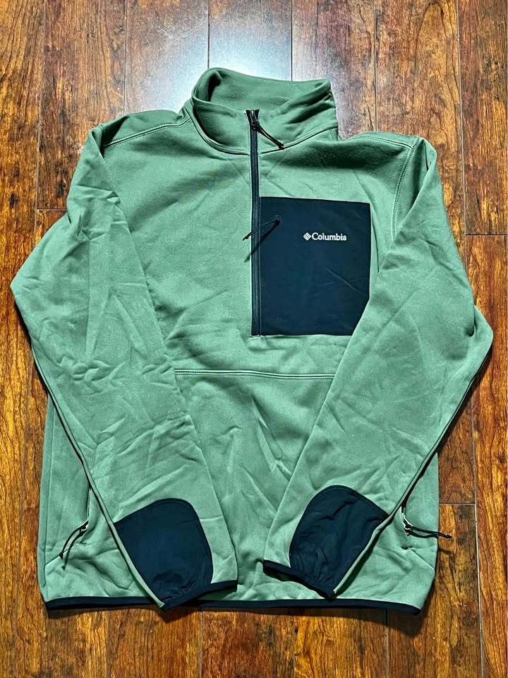 NEW Columbia Quarter Zip Sweater