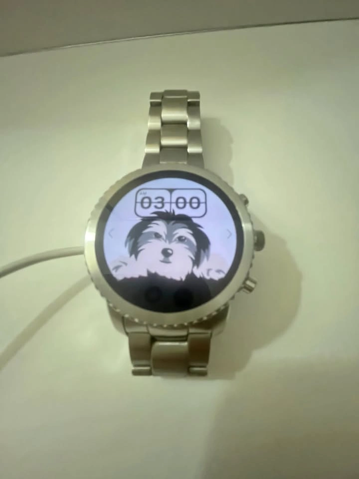 Mens all Metal Fossil Smart watch