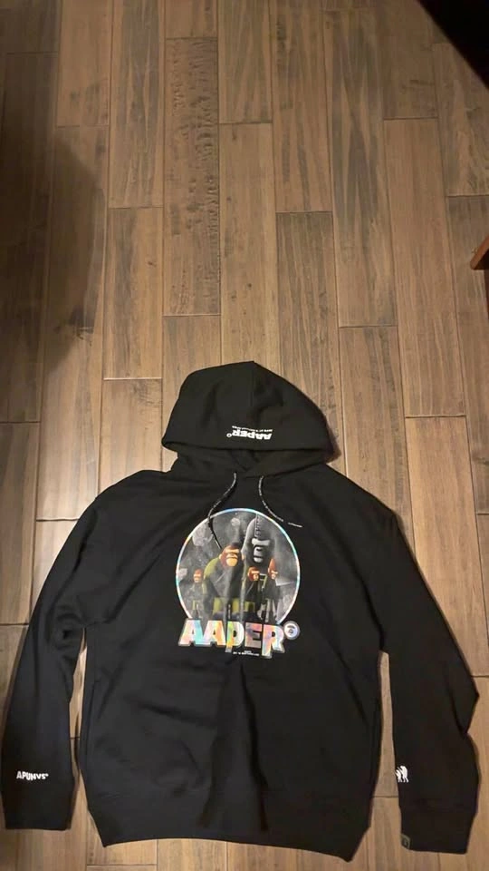 Bathing Ape Hoodie Size Large