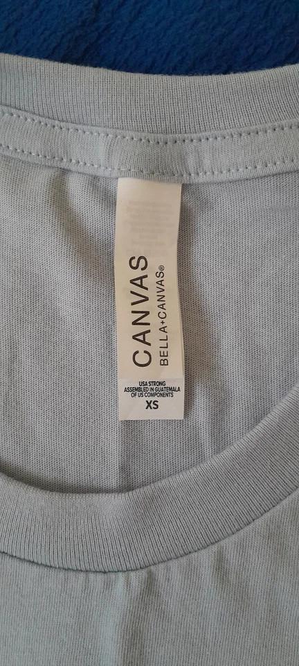 Classic Organic Tee 100% Cotton Short Sleeve Size XS