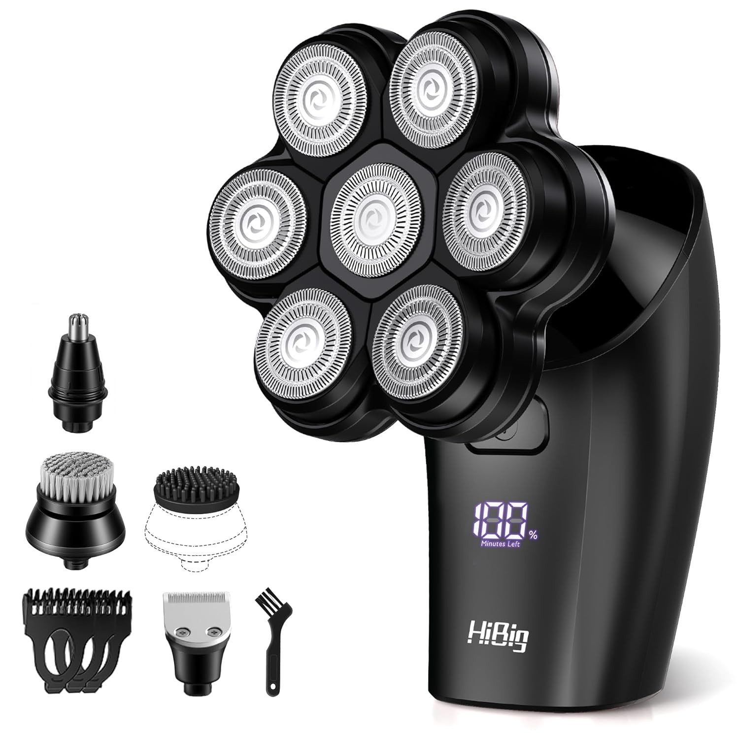Head Shavers for Bald Men - 7D Arc Magnetic Electric Razor