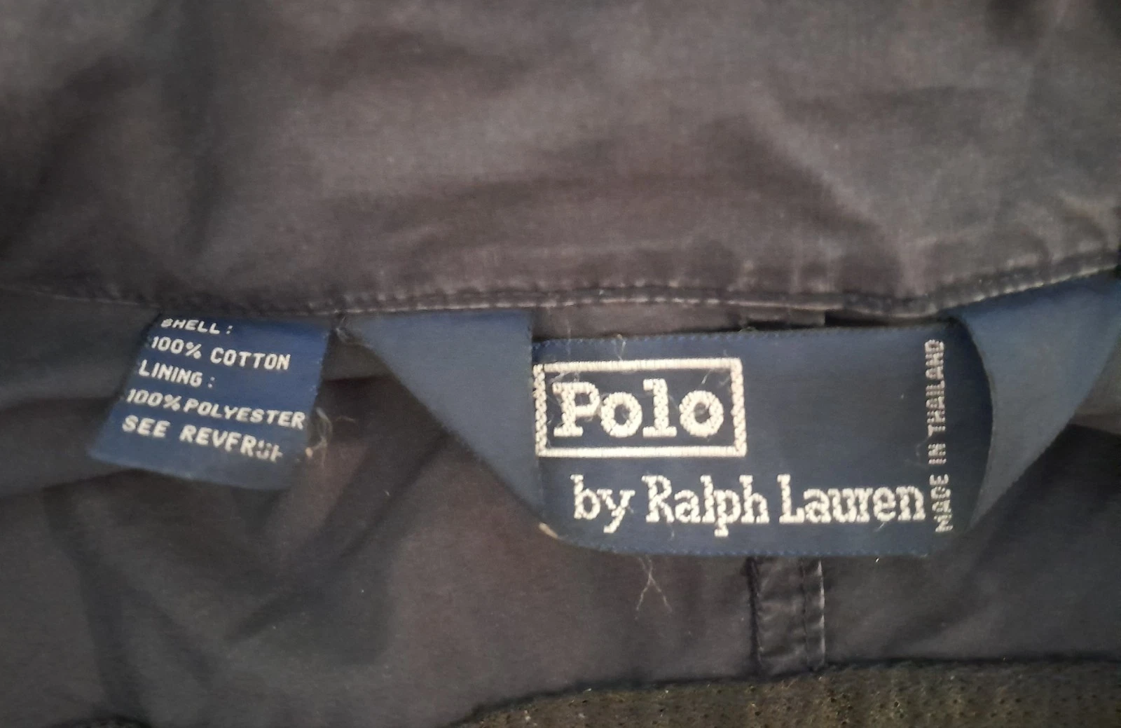 Polo Ralph Lauren Vintage Military Hooded Patch Field Jacket Dar - photo 2