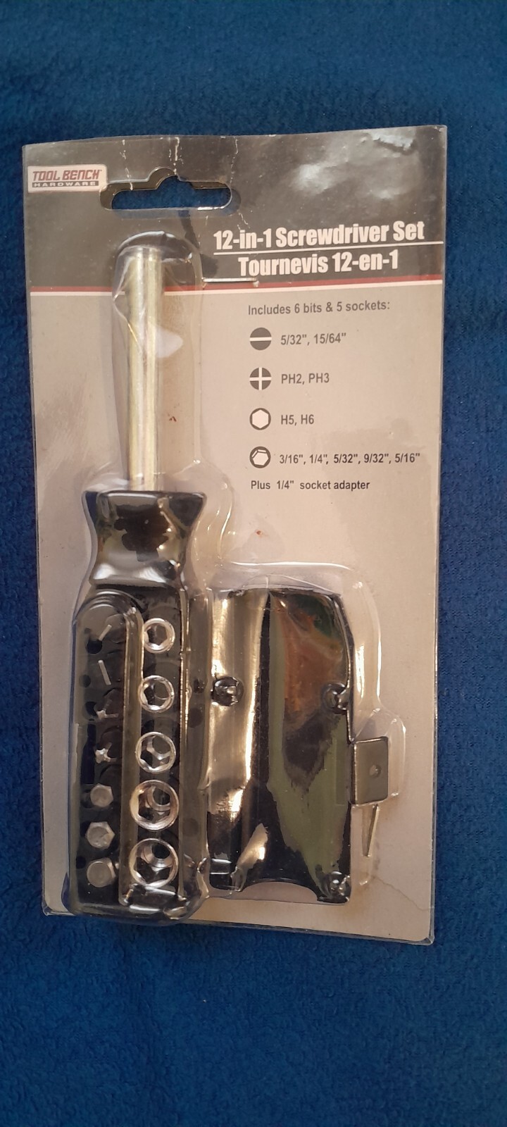 12-IN-1 Screwdriver/Nut Driver/Hardware Wrench Set