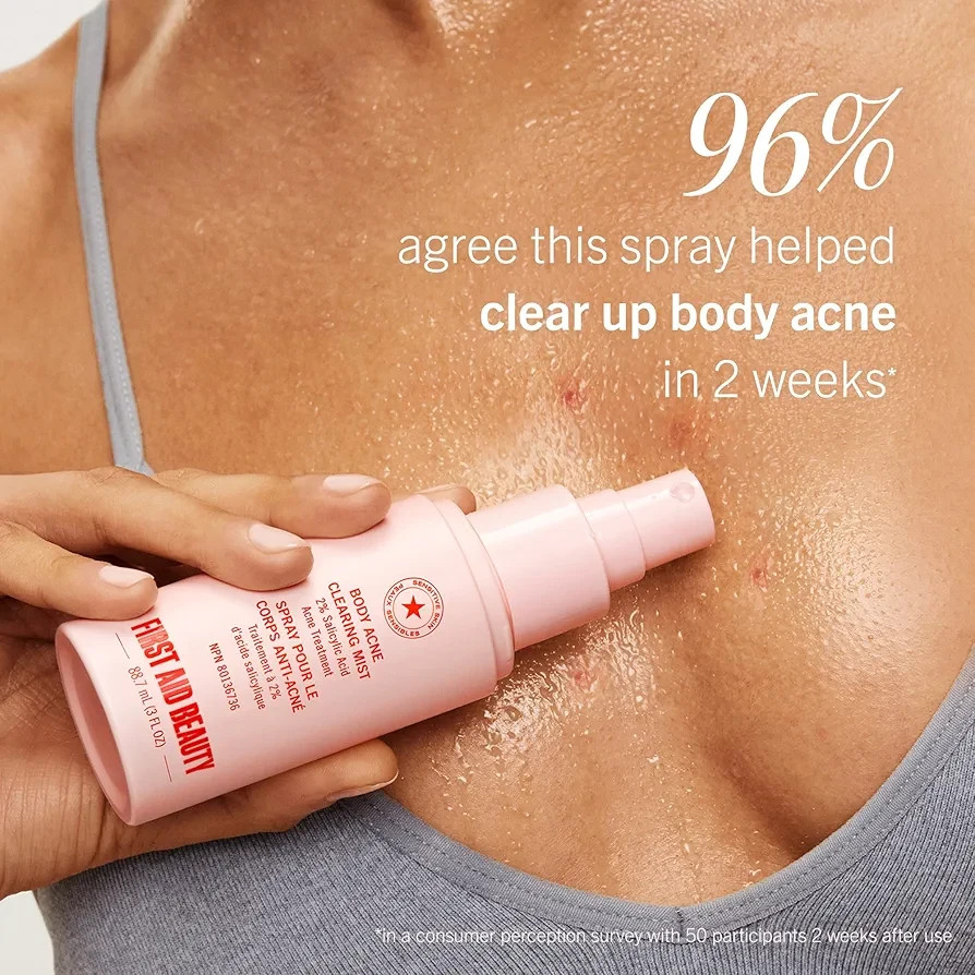 Acne Spray ACNE-EX Body Mist Reduce Dark Spot Neck Arm Pimple 12 - photo 5