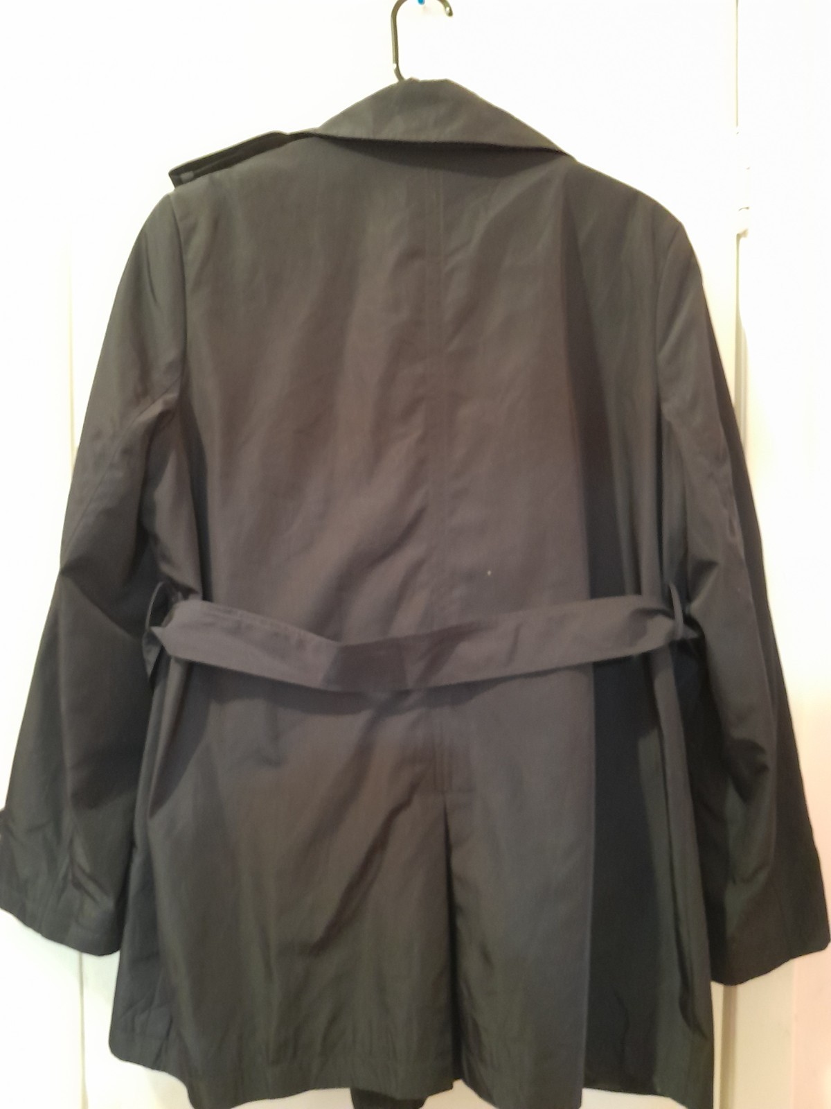 Vintage TOMMY HILFIGER Men's Rain Navy Trench Coat - photo 3