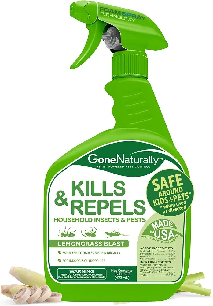 Lemongrass Oil Spray for Bugs Insect Repellent & Bug Spray for H