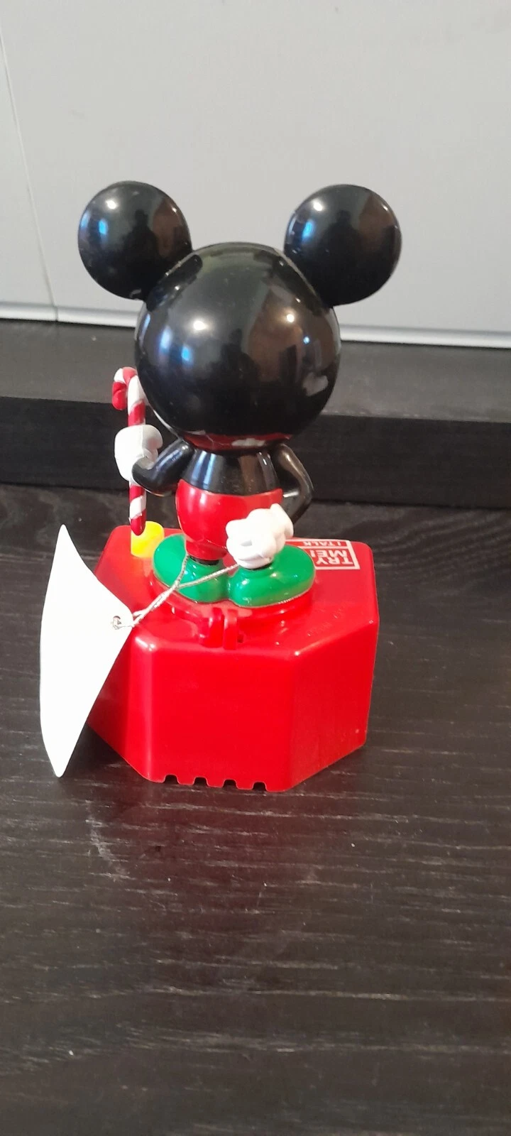Disney Mickey Mouse Candy Dispenser Figurine Holiday Edition - photo 2