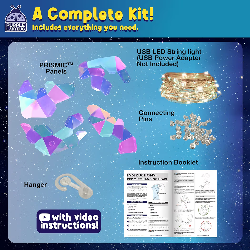 Heart Lantern Craft Kit for Kids 8-12 - photo 3