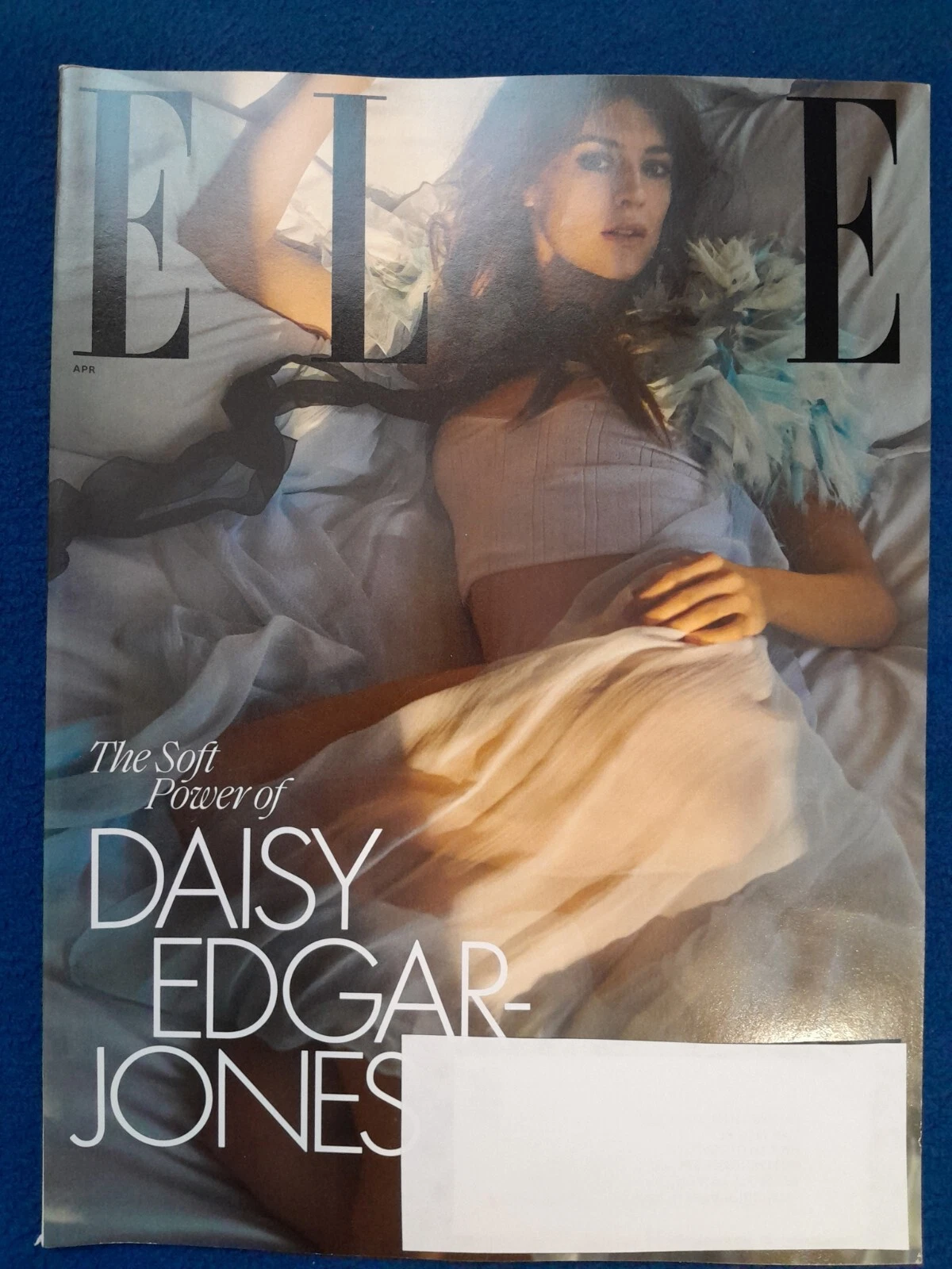 ELLE USA MAGAZINE Apr April 2025 DAISY EDGAR-JONES Cover Soft Po