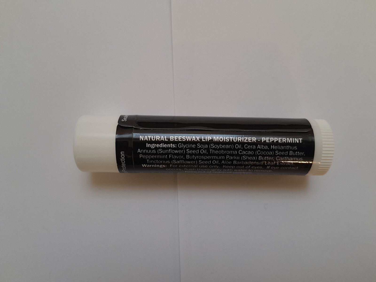 EarthxTV Lip Care Beeswax Lip Balm Peppermint 0.15oz/4.25g - photo 2