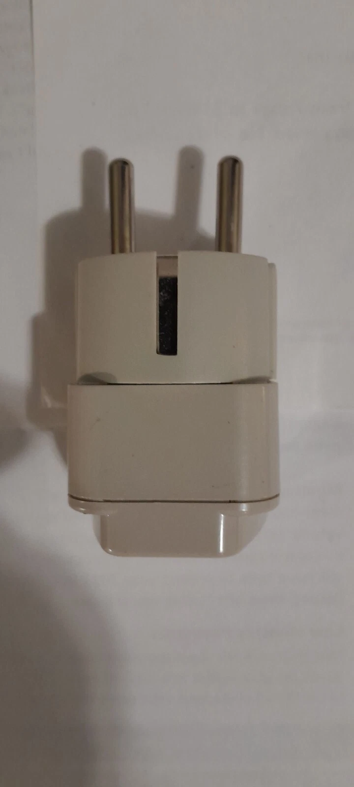 Travel Charger Converter US to EU/RU European Adapter Plug - photo 2