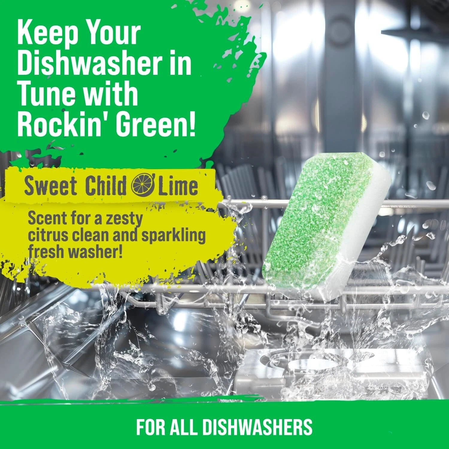 Dishwasher Cleaner Tablets (8 Pack) - Septic Safe - photo 3