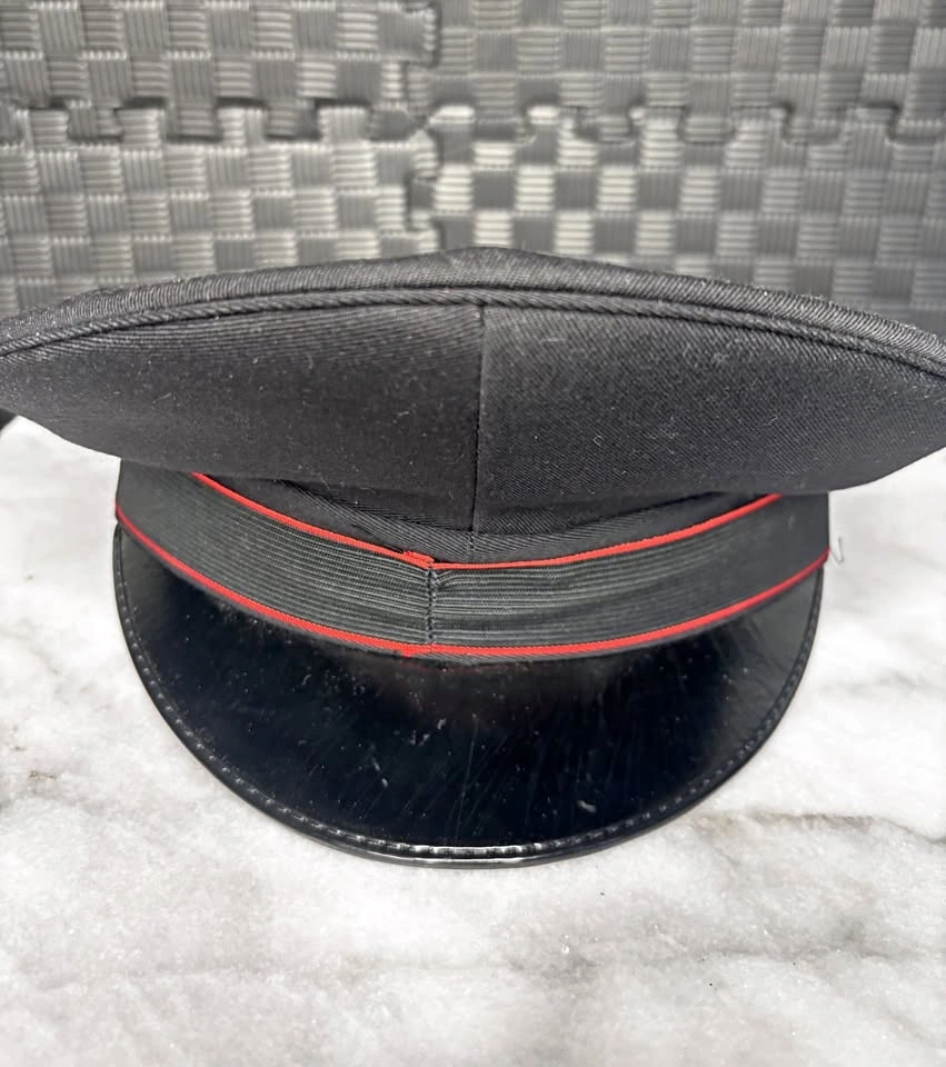 Vintage Italian Carabinieri Dress Visor Cap (Size 59)