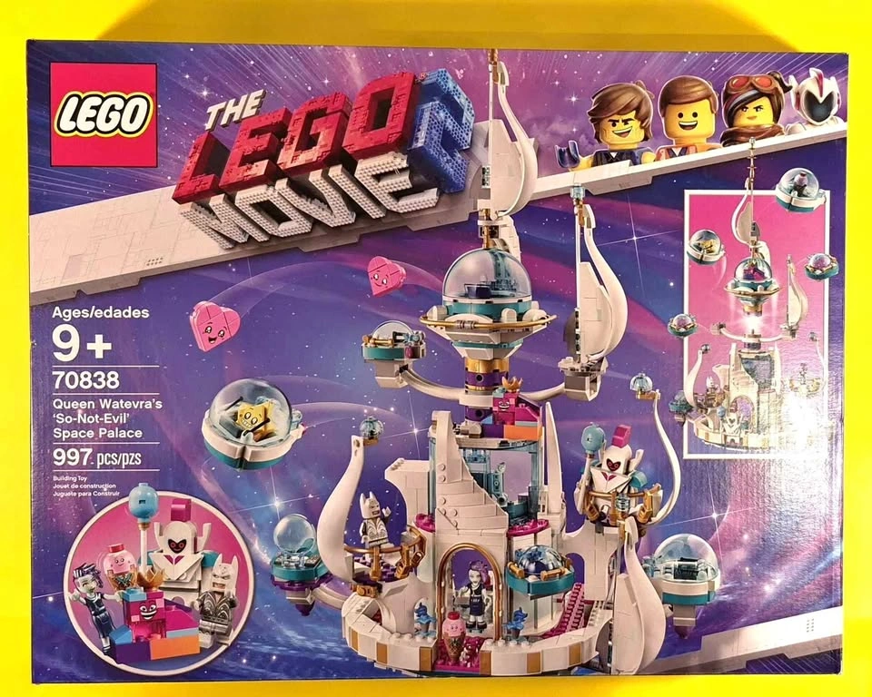 Lego Movie 2 Queen Watevra's Space Palace (Retired)