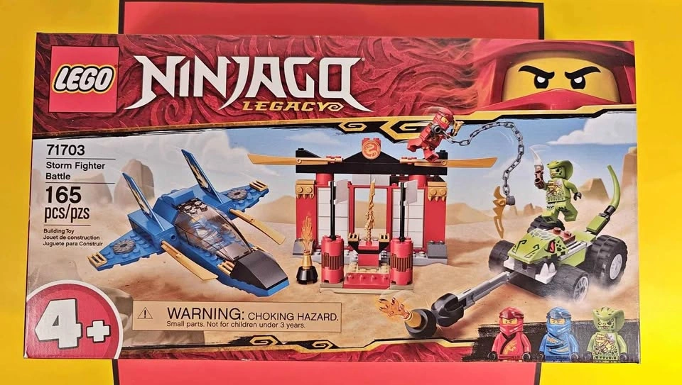 *CLEARANCE* Lego Ninjago 71703 Storm Fighter Battle w/ Kai/Jay/L