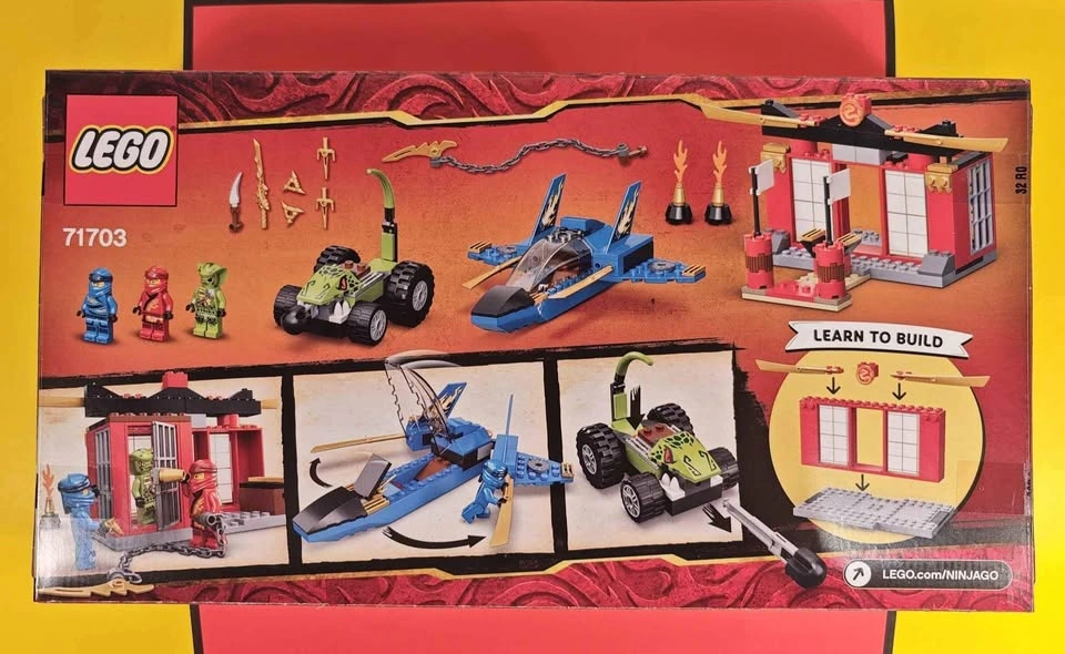 *CLEARANCE* Lego Ninjago 71703 Storm Fighter Battle w/ Kai/Jay/L - photo 2