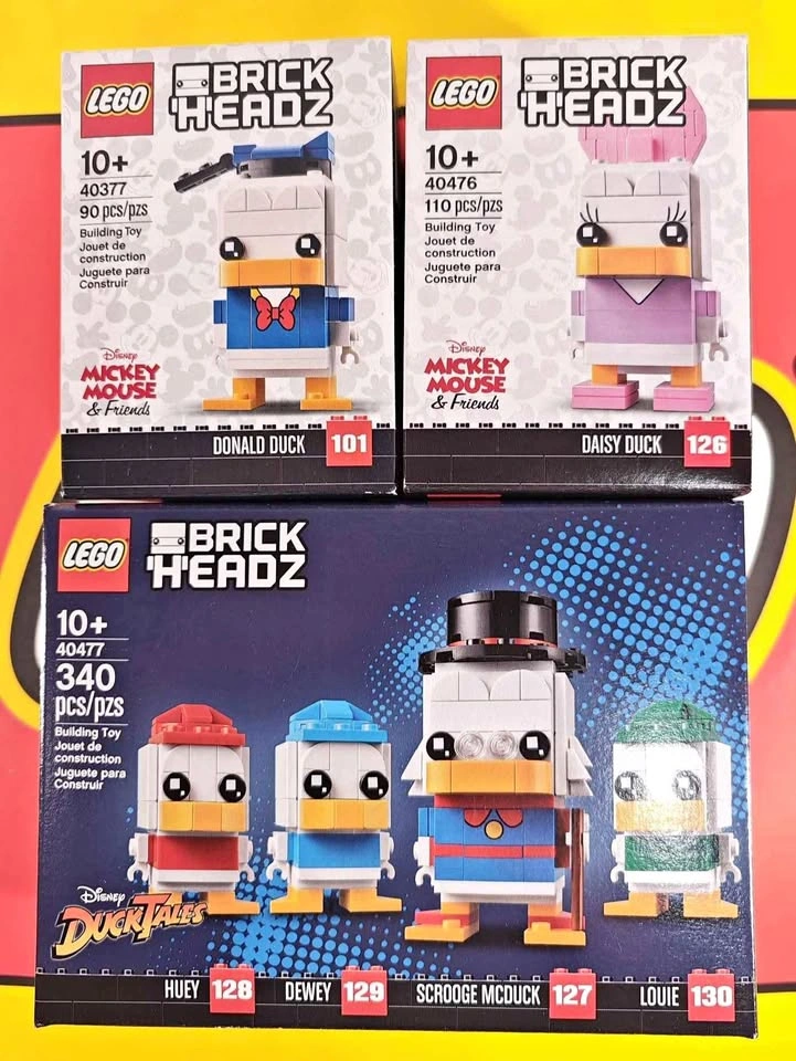 Lego Brickheadz Disney Donald Daisy Scrooge McDuck & Friends