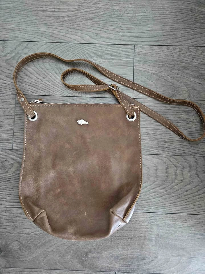 Roots Leather crossbody