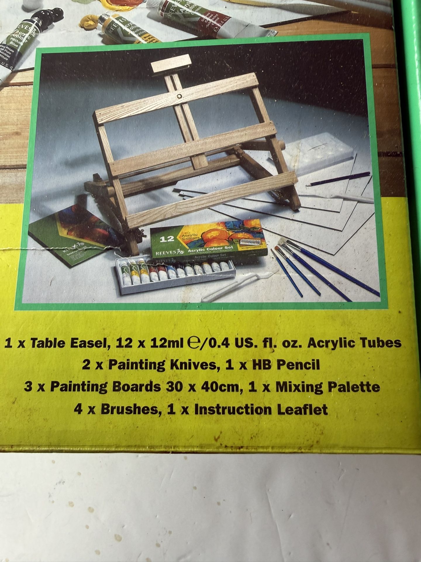 Reeves Acrylic Painting Easel Set *New* - photo 2