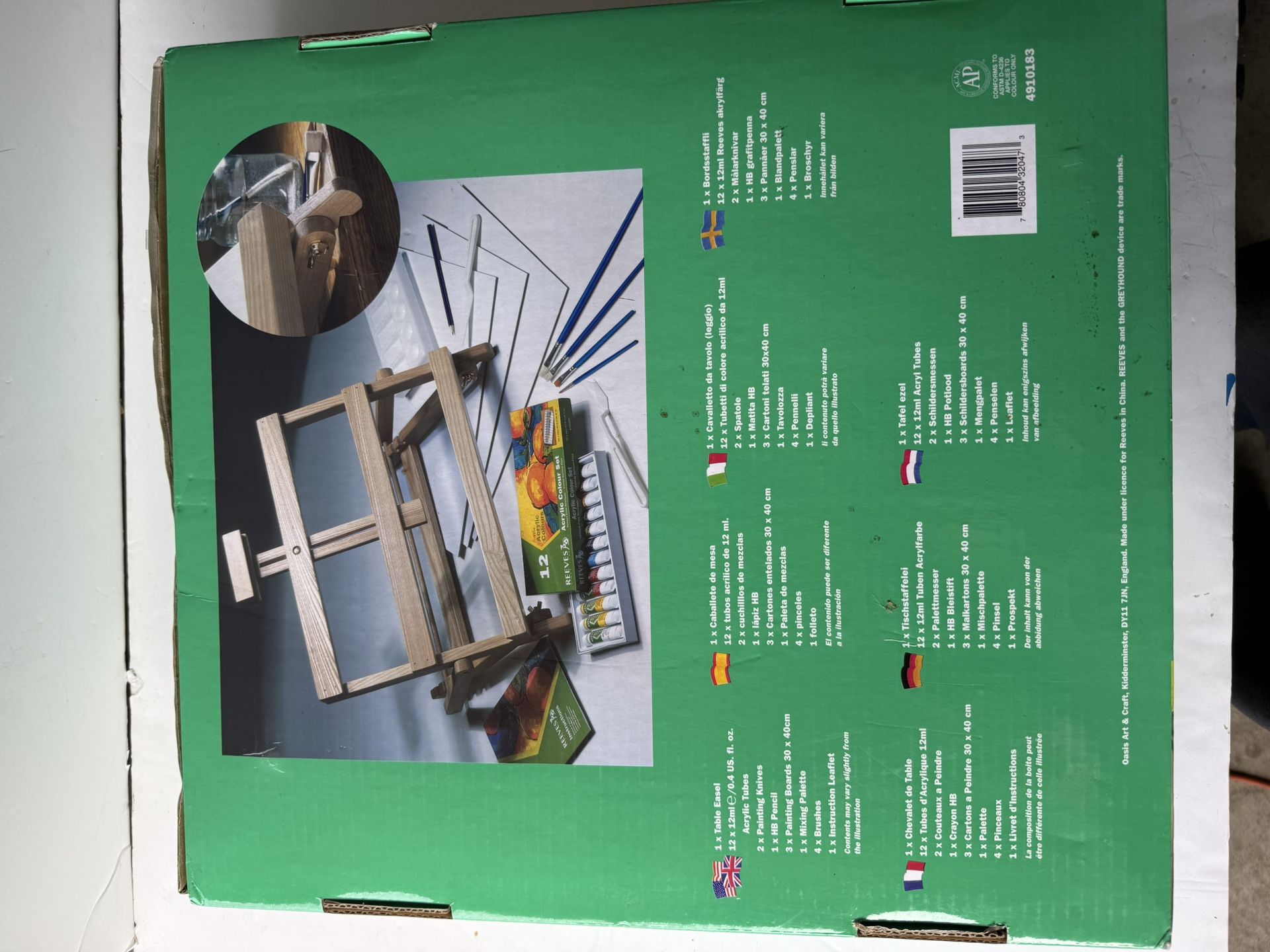 Reeves Acrylic Painting Easel Set *New* - photo 4