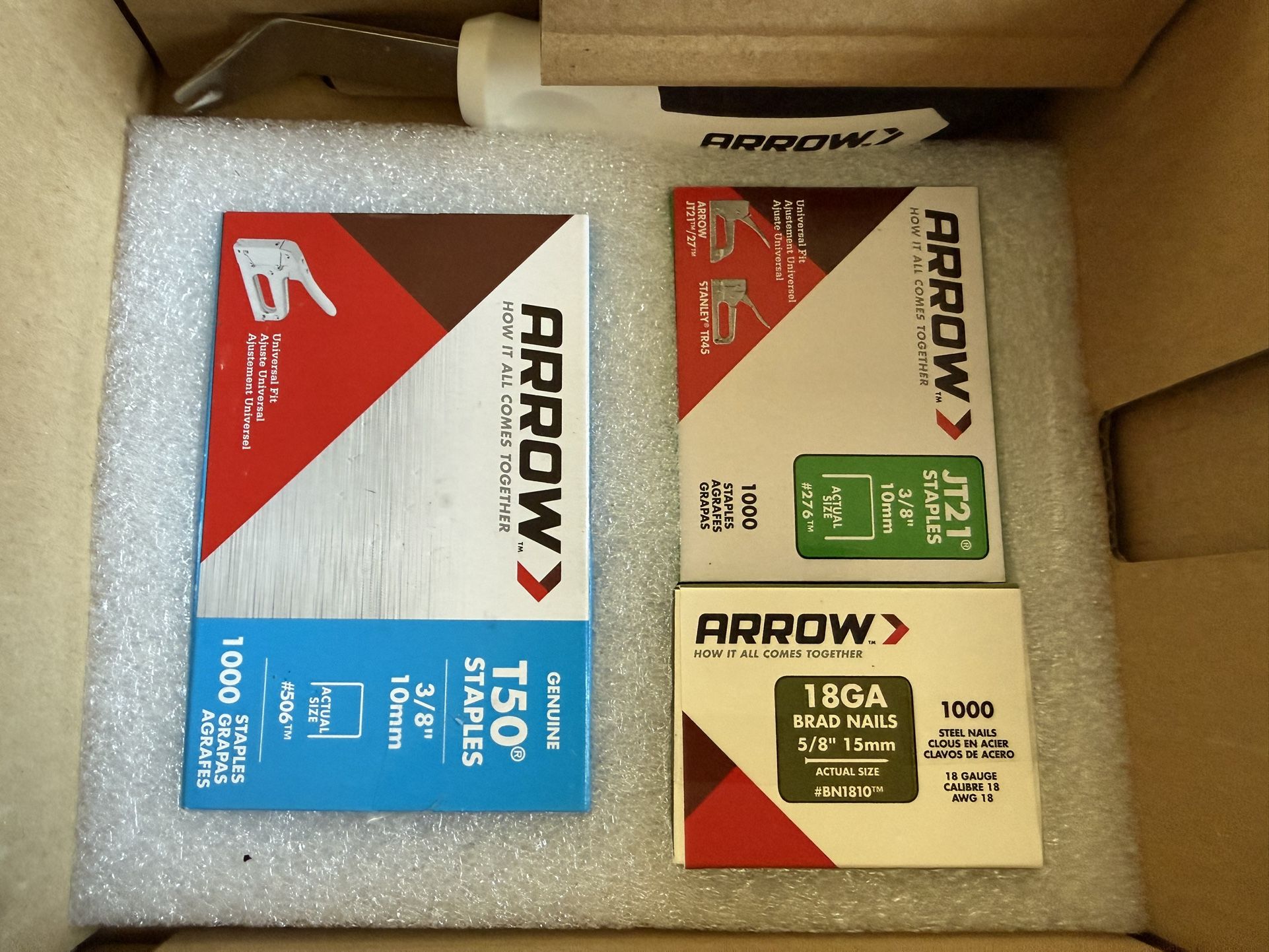 Arrow Cordless 5 in 1 Electric Staple Gun Kit - photo 4