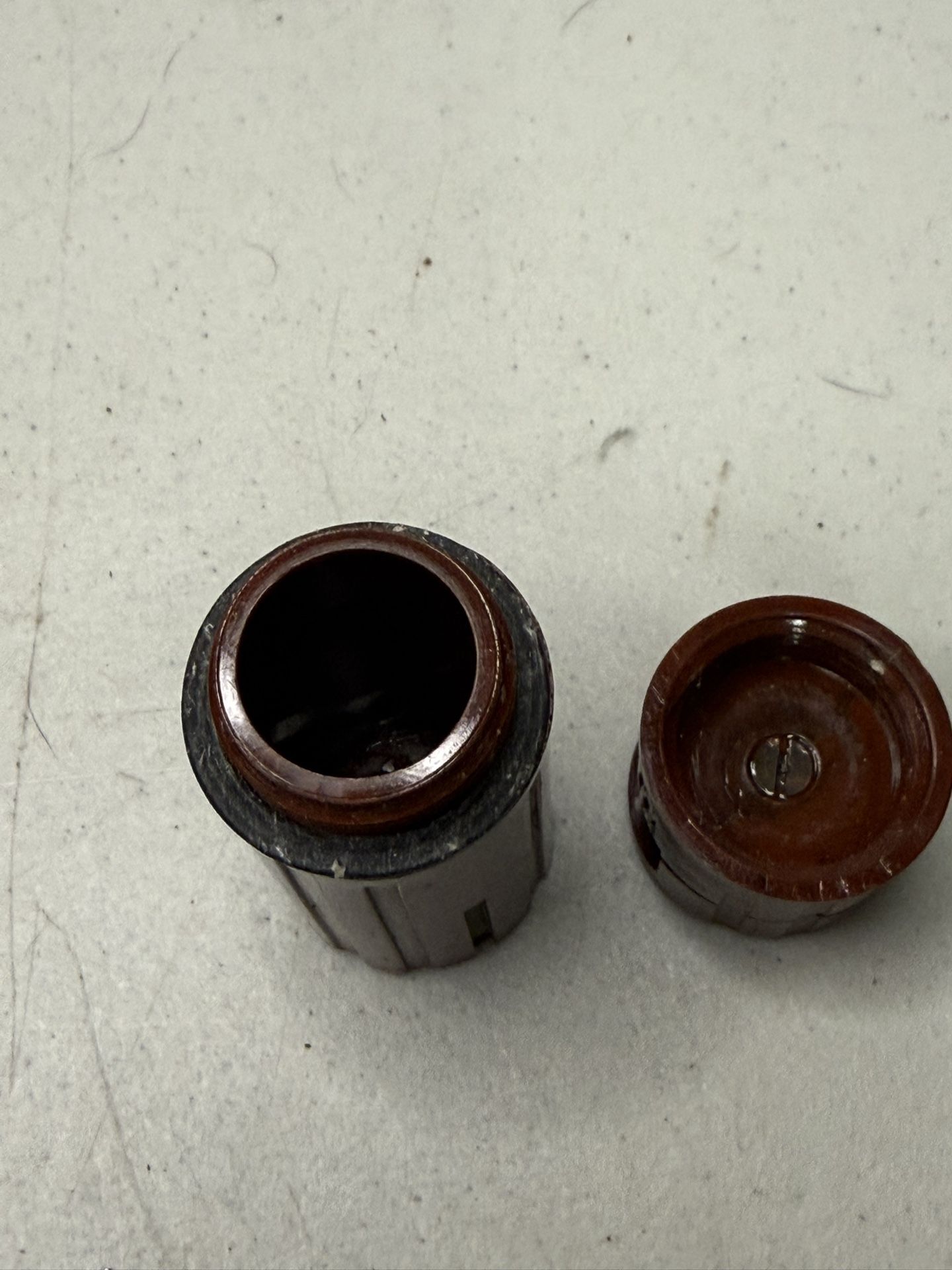 Vintage WWII DuPage Waterproof Match Holder & Compass - photo 4
