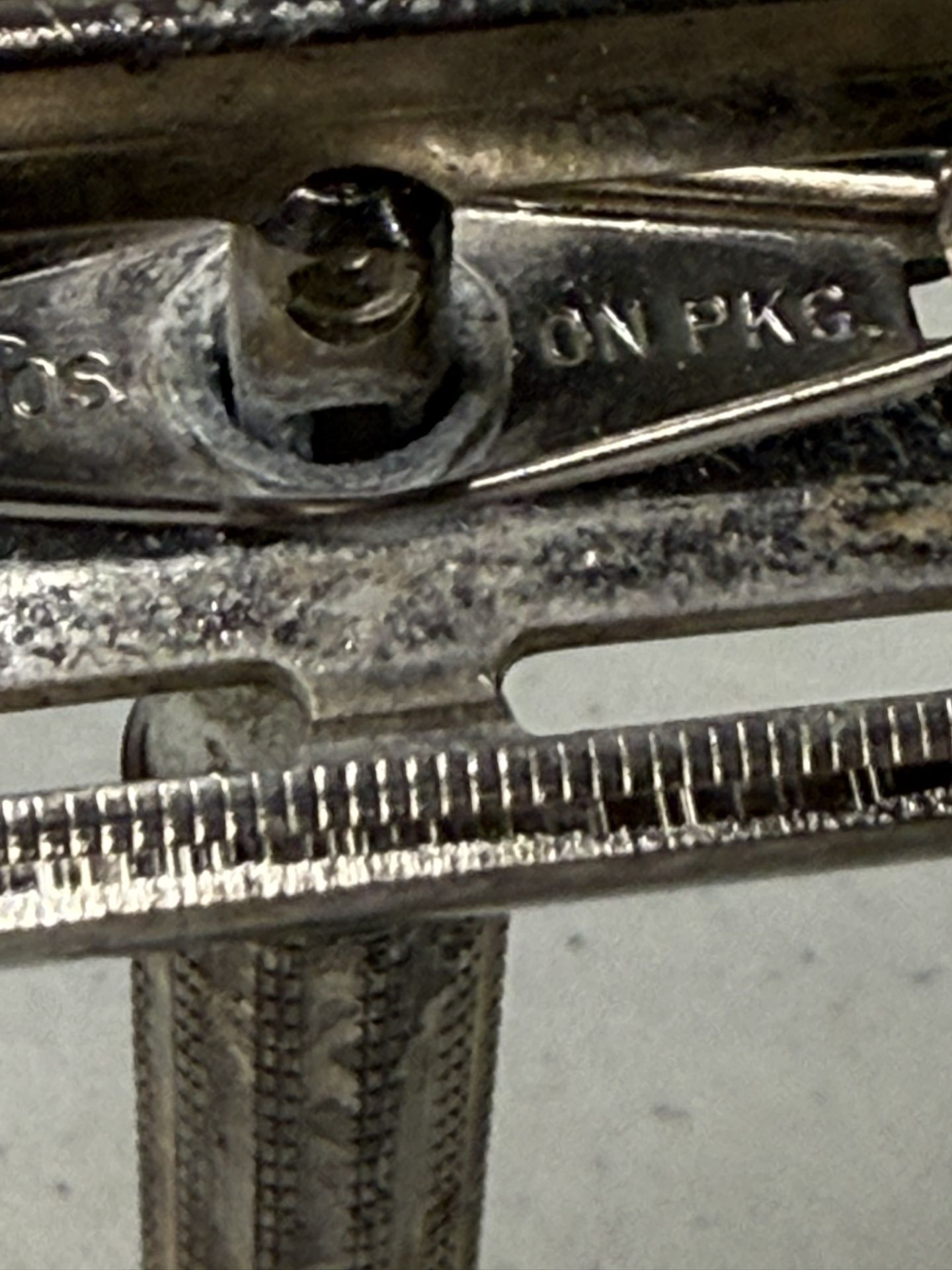 Vtg 1956 B3 Gillette Blue Tip Super Speed DE Safety Razor - photo 4