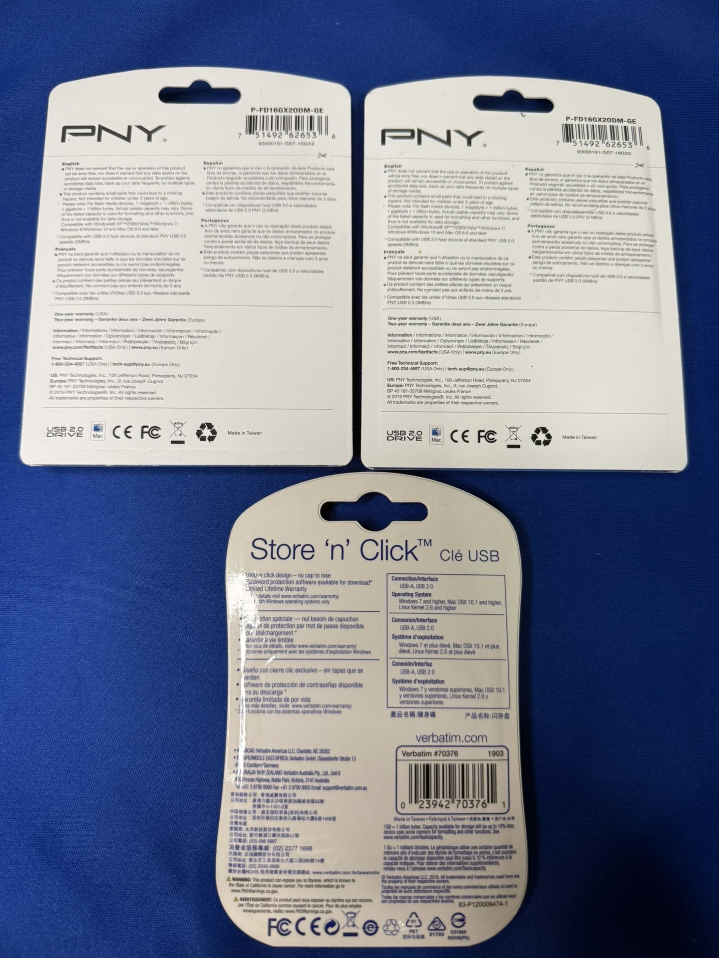 PNY 16GB USB Flash Drives (3-Pack) - photo 2