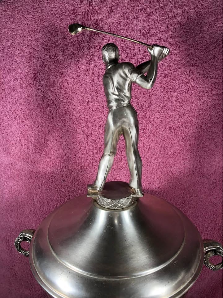 Medinah CC 1968 Harold "Mush" March Golf Trophy Blackhawks - photo 5