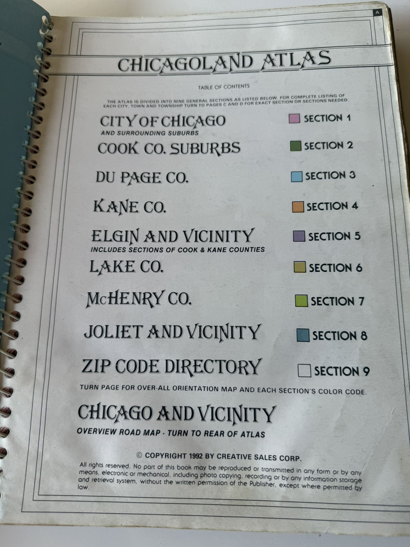 Vintage Chicagoland Atlas - photo 3