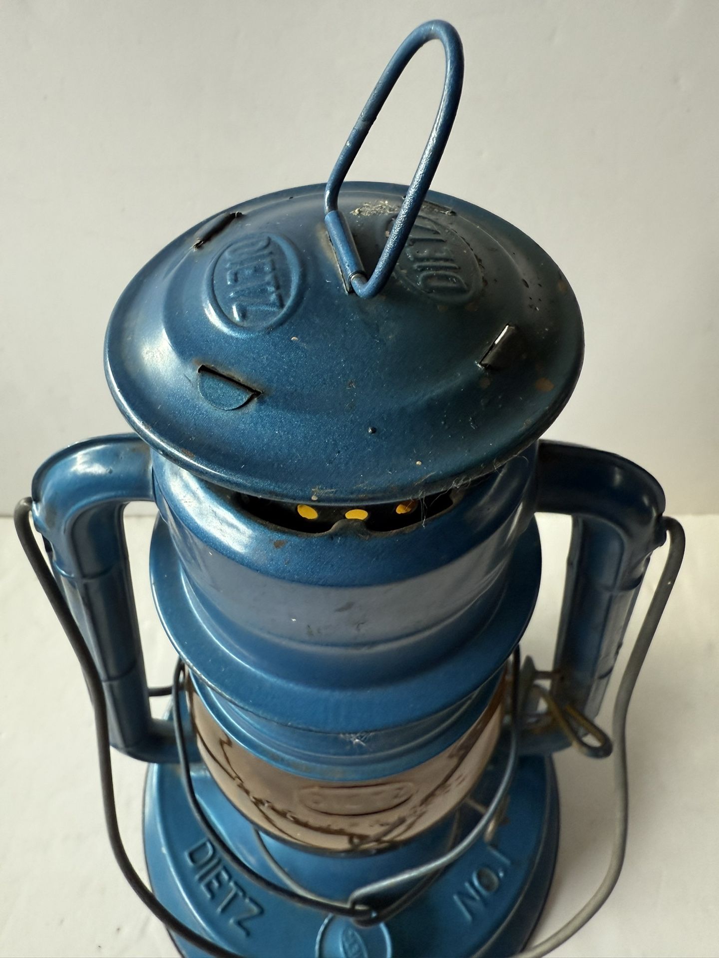 Deitz No 1 Bureau of Traffic Lantern with Amber Globe - photo 4