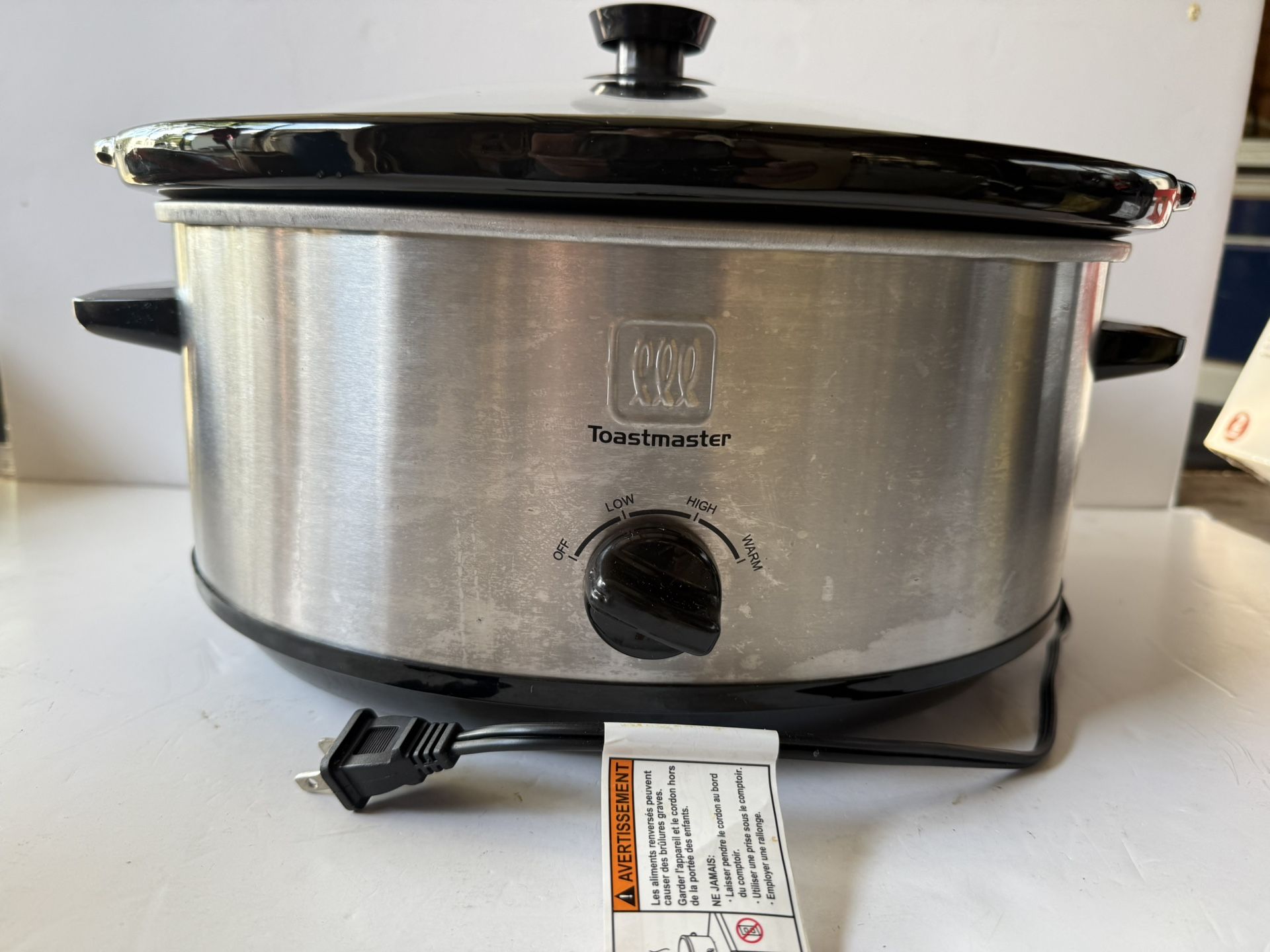 Crock-Pot 7qt Manual Slow Cooker - Stainless Steel