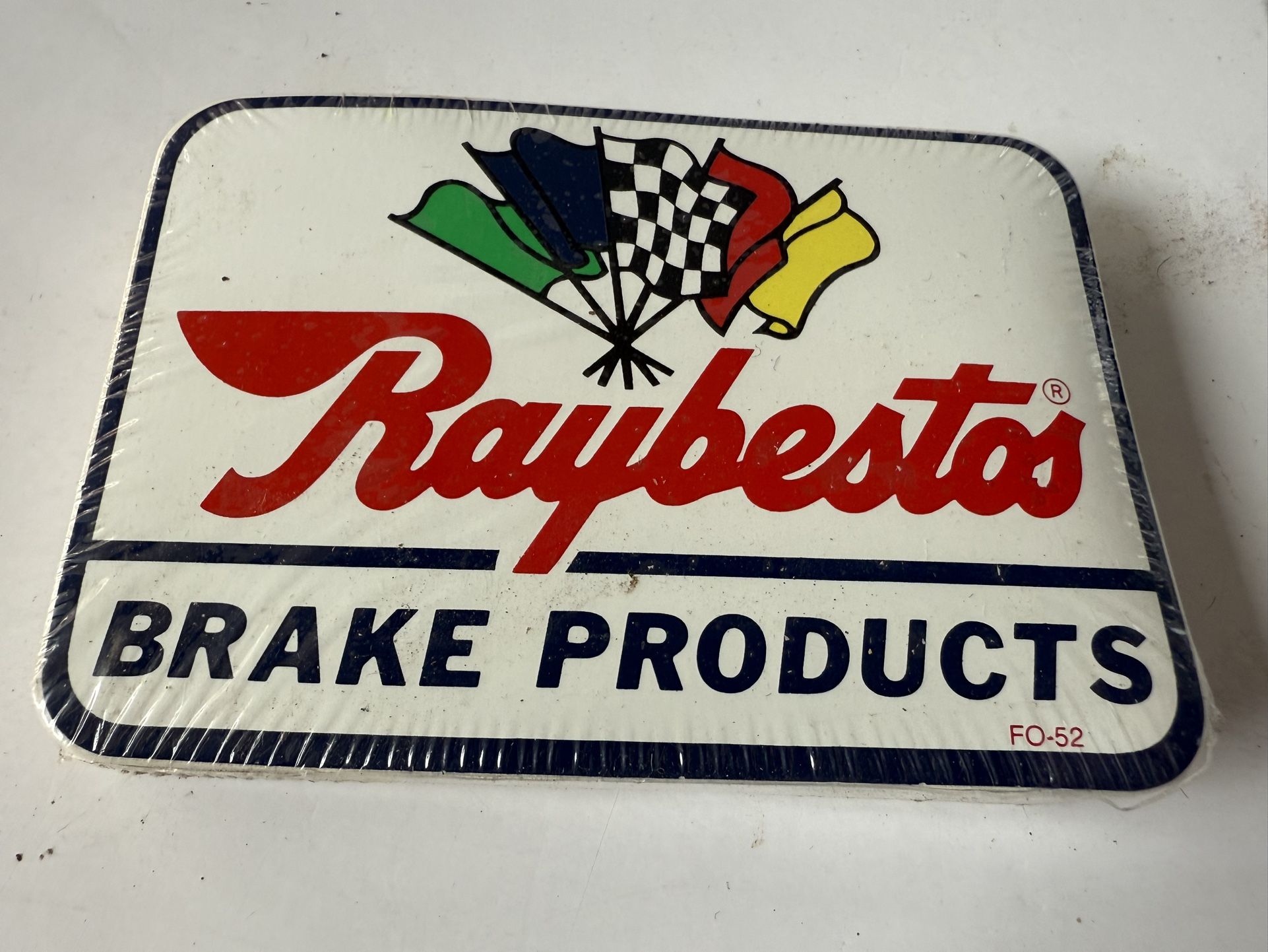 Vintage Raybestos stickers NOS