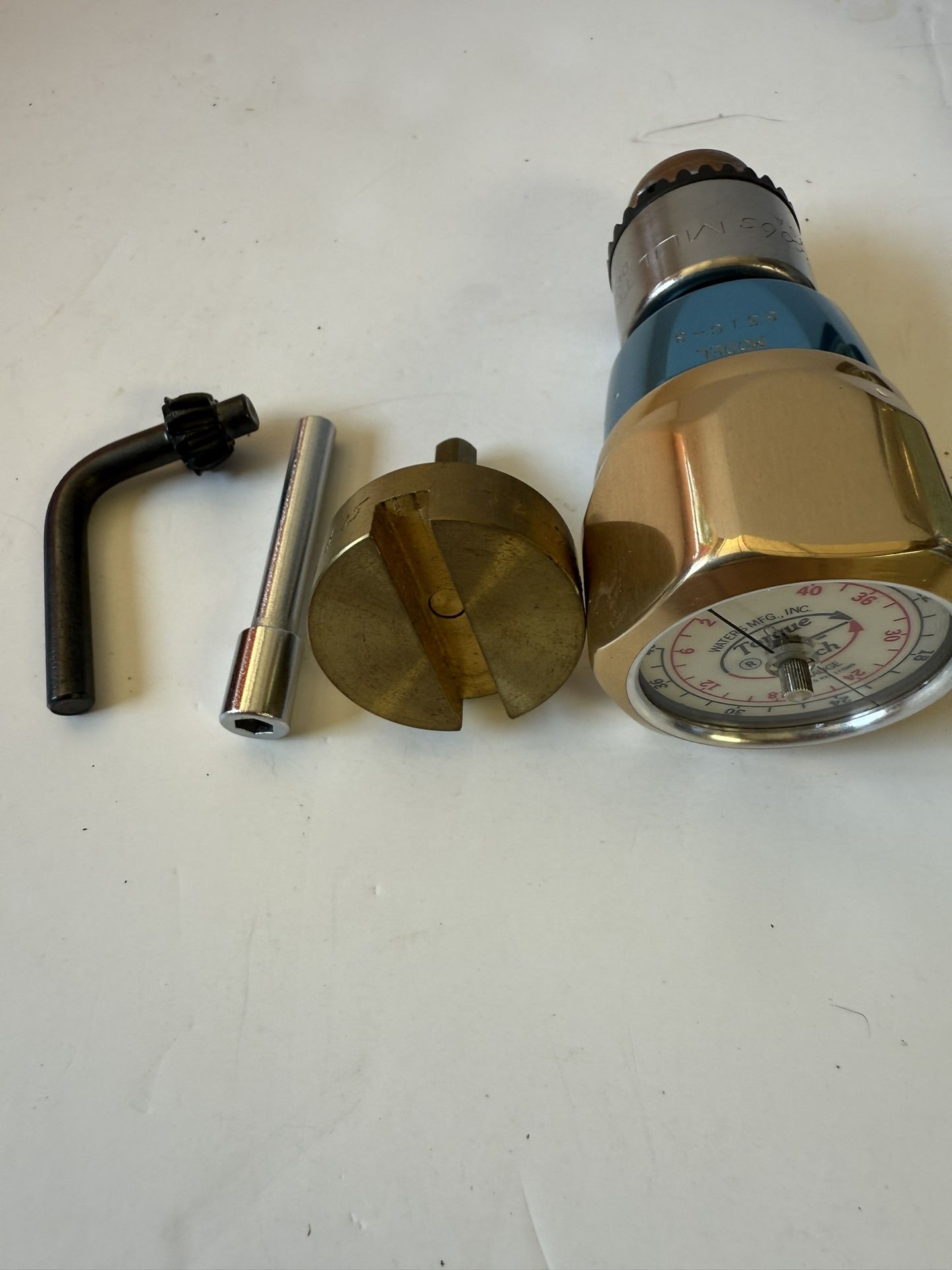 Vintage Waters 651C-2 Torque Watch Wrench w/ Jacobs Chuck, Certs - photo 2