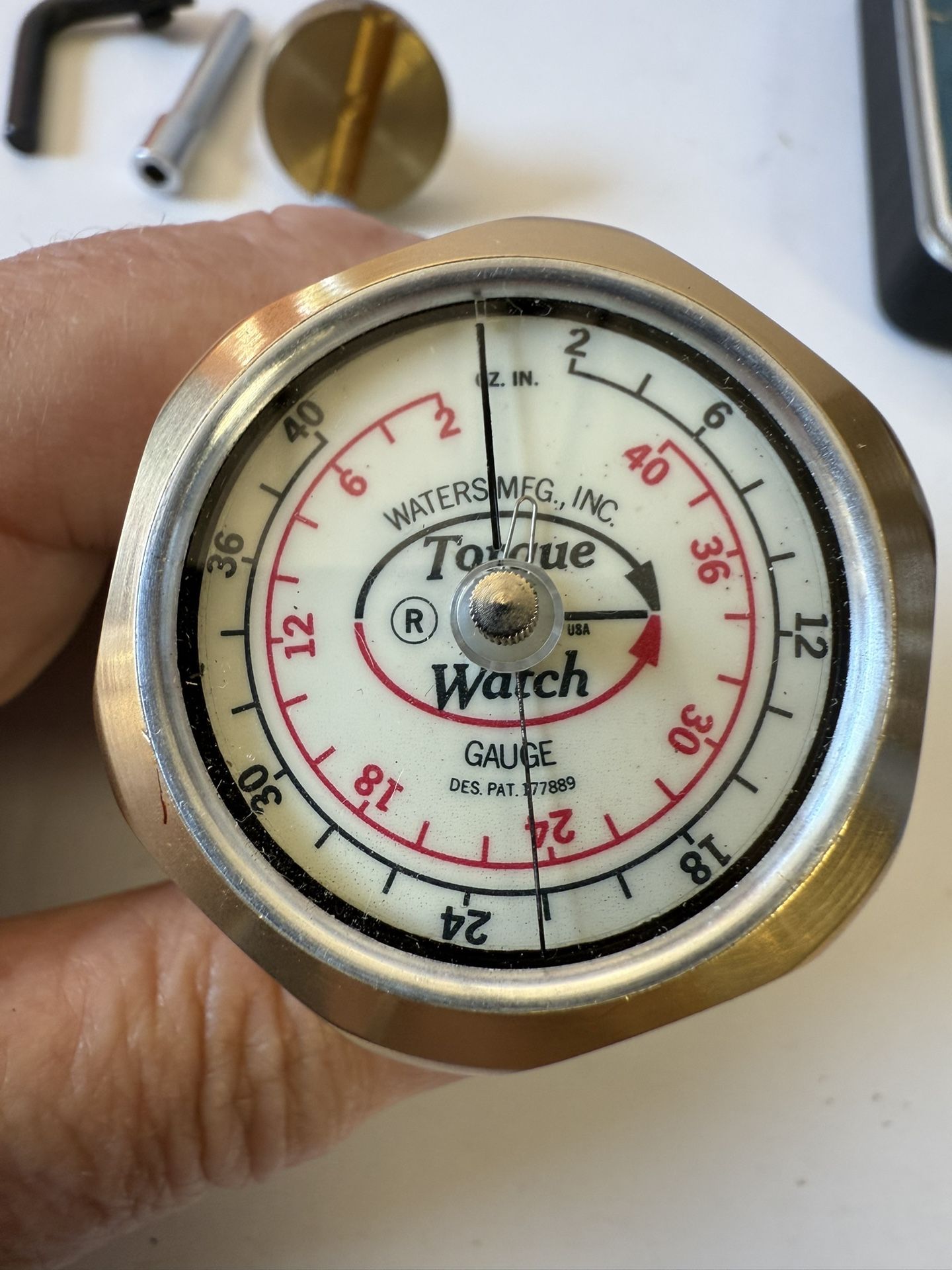Vintage Waters 651C-2 Torque Watch Wrench w/ Jacobs Chuck, Certs - photo 4
