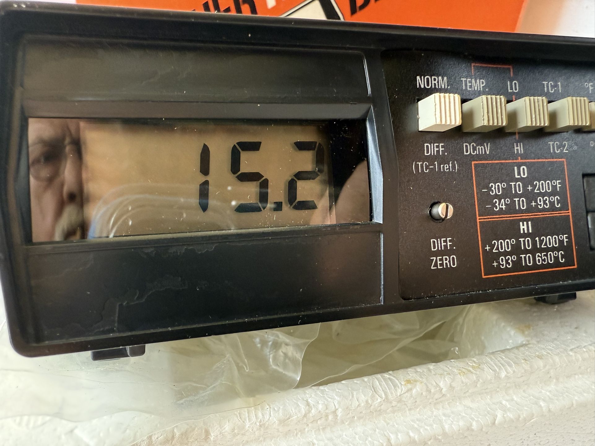 Vintage Simpson 383 Temperature Tester w/Leads - photo 4